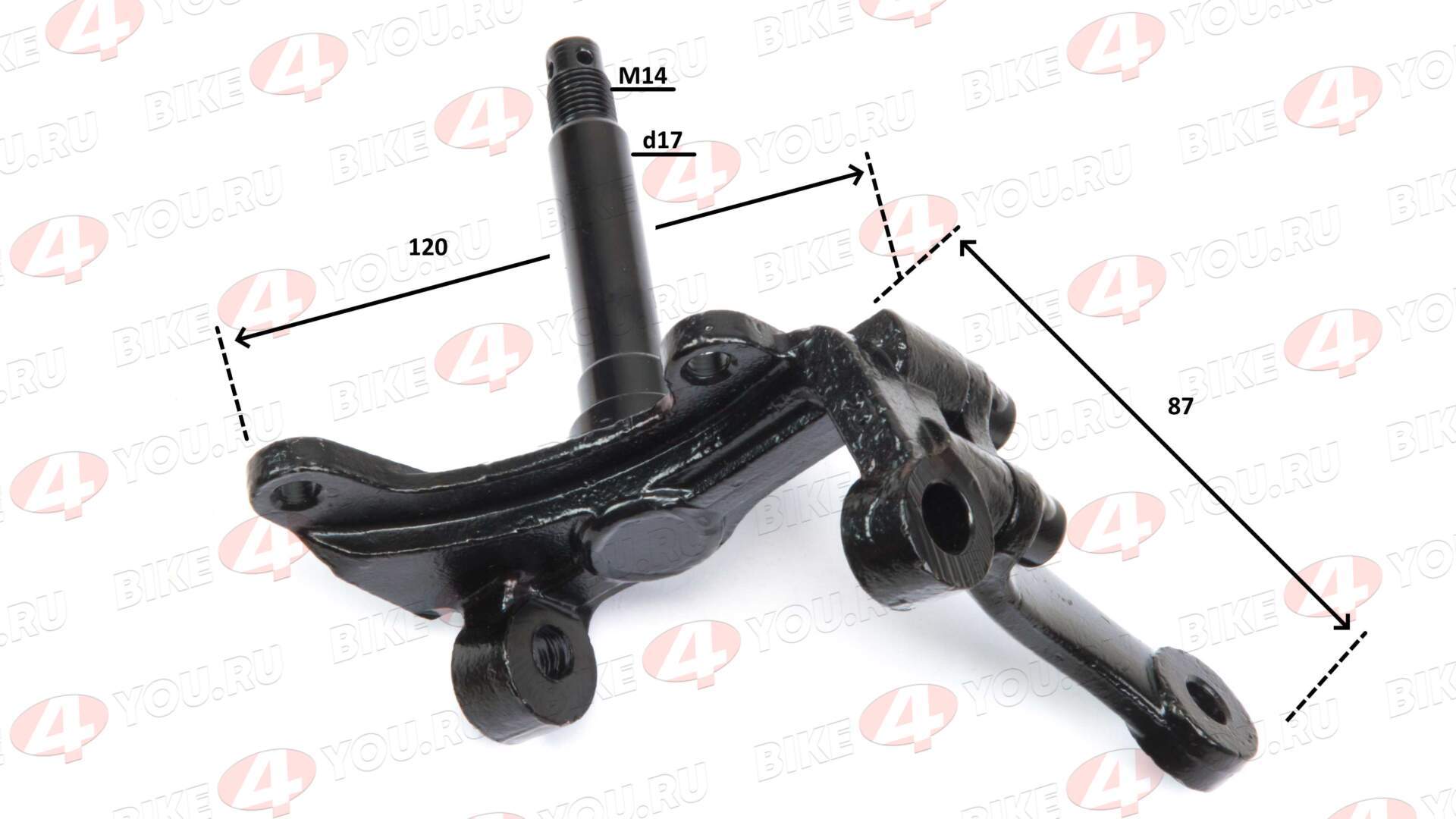 Кулак поворотный правый SHARK 200