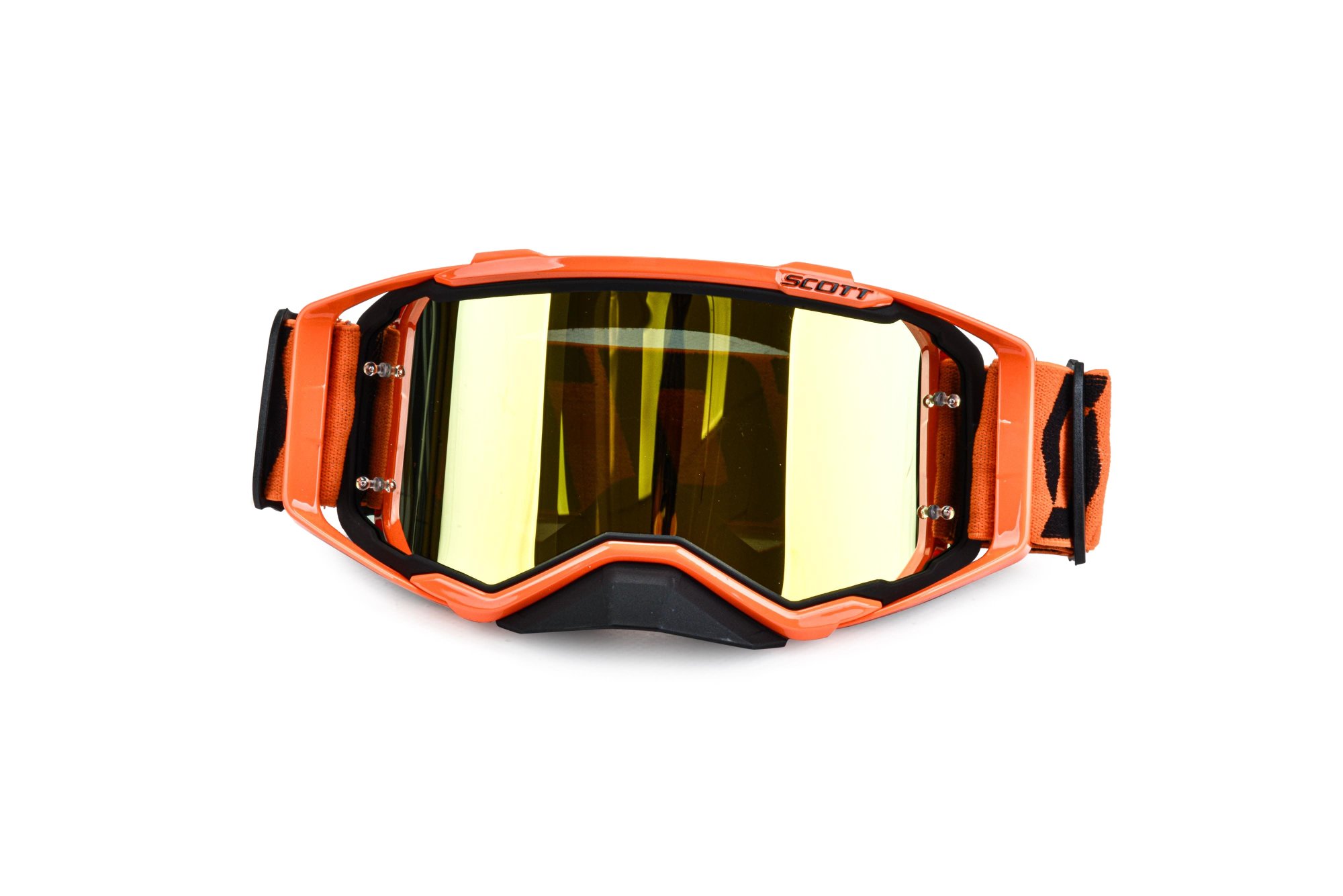 Очки мотокросс SCOTT №4 black/orange